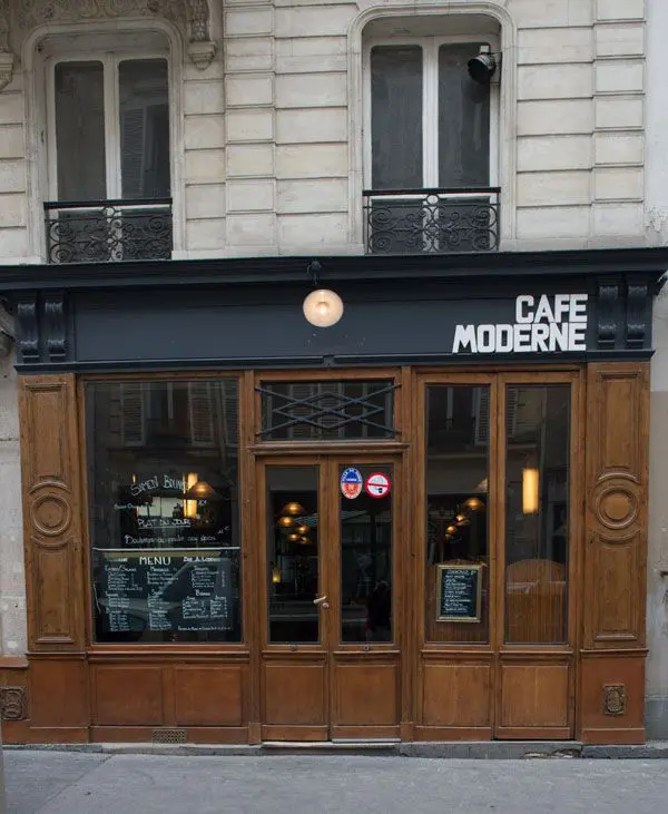 Le Café Moderne, Paris. Photo by Christophe Guibbaud Le Café Moderne, Paris. Photo by Christophe Guibbaud
