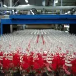 ABSOLUT Flavours redesign - PRODUCTION - RASPBERRI bottles out of oven - ForGeorges