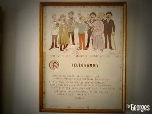 Laurent-Perrier Champagne - Tintin - ForGeorges