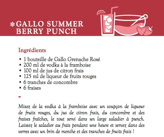 Galo Family cocktail Galo Family cocktail