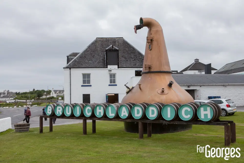 Bruichladdich distillerie Islay
