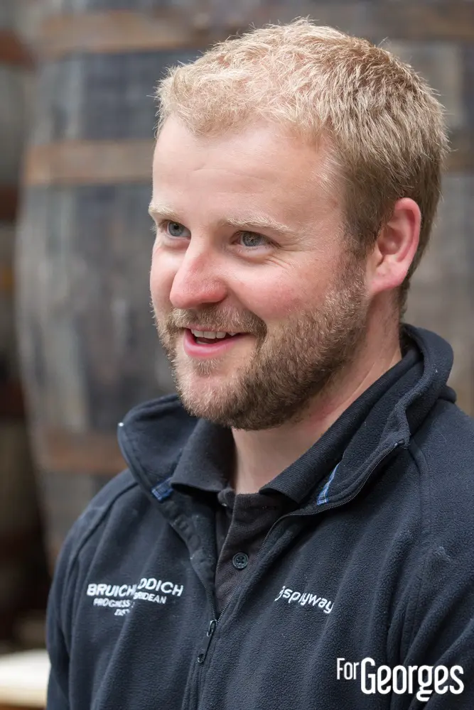 Bruichladdich distillerie Islay Adam Hannett