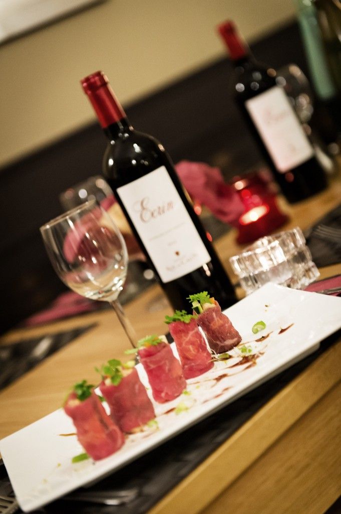 makis boeuf et vin