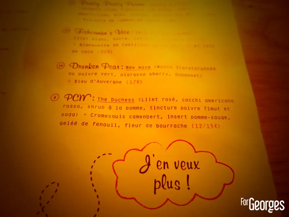 Paris Cocktail Week - Pas de Loup