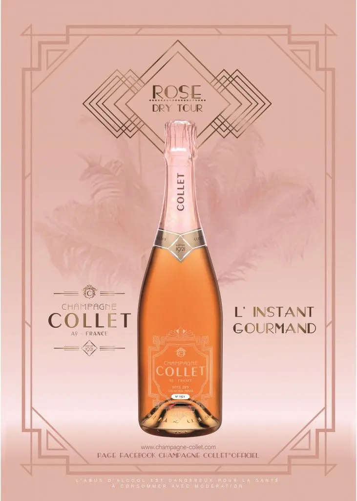 Champagne Collet rosé dry Champagne Collet rosé dry