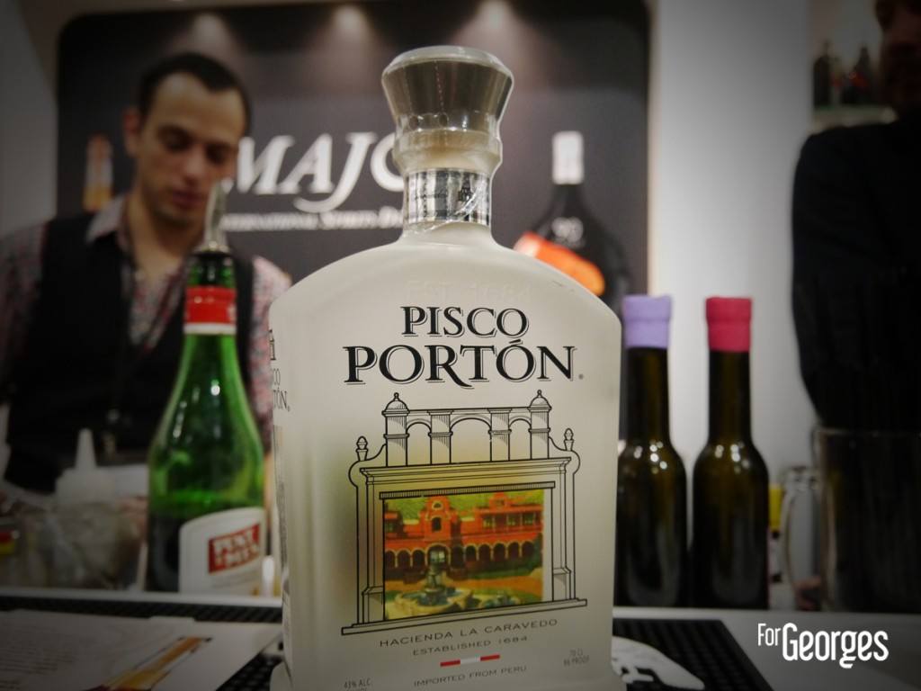 Cocktails spirits Paris 2015 Pisco Porton