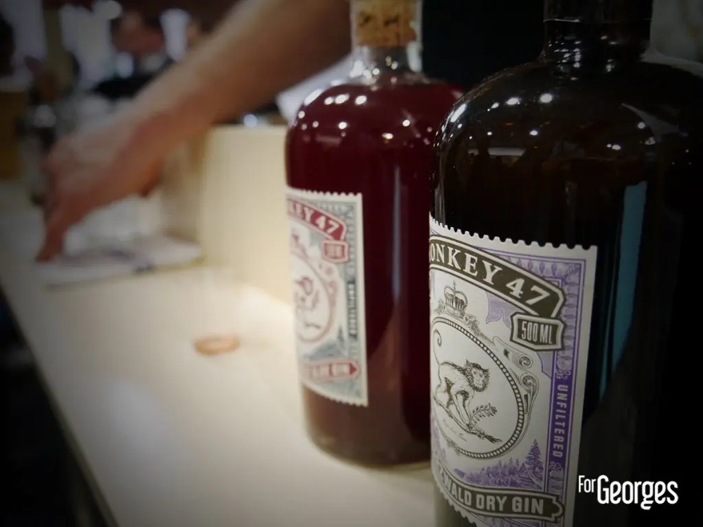 Cocktails spirits Paris Monkey 47 Gin
