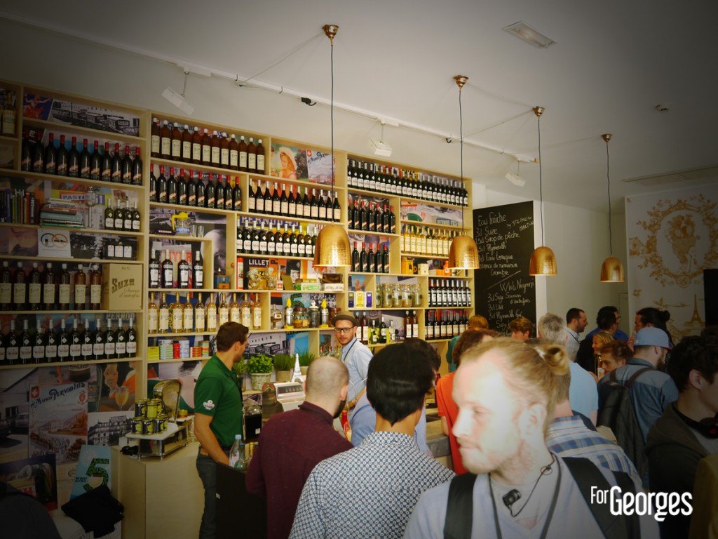 Cocktails spirits Paris Le bar des amis Pernod