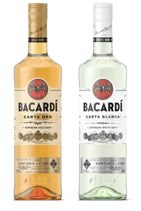 Bacardi nouveau packaging