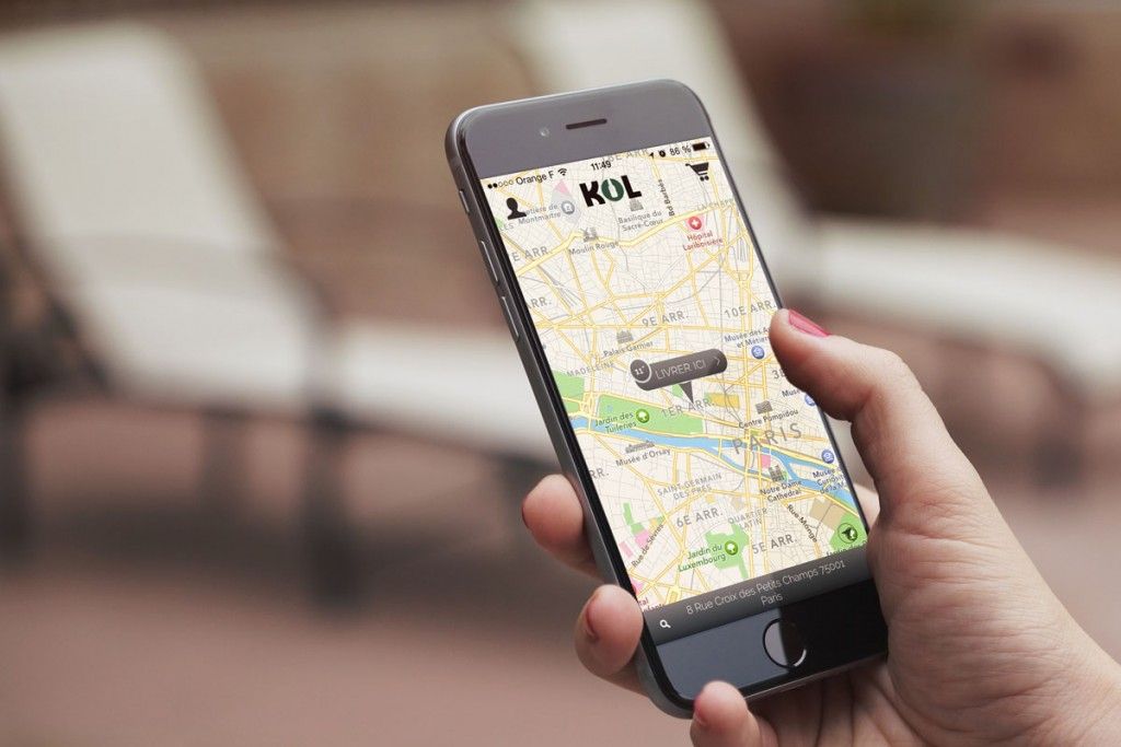 Kol application livraison alcool