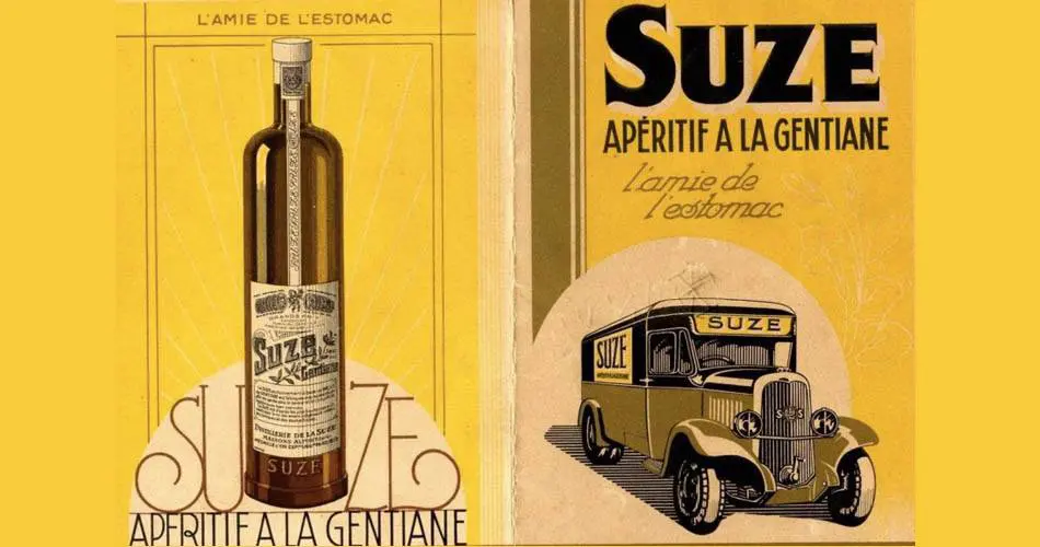 5 raisons de dire que Suze est cool Suze vielle pub alcool