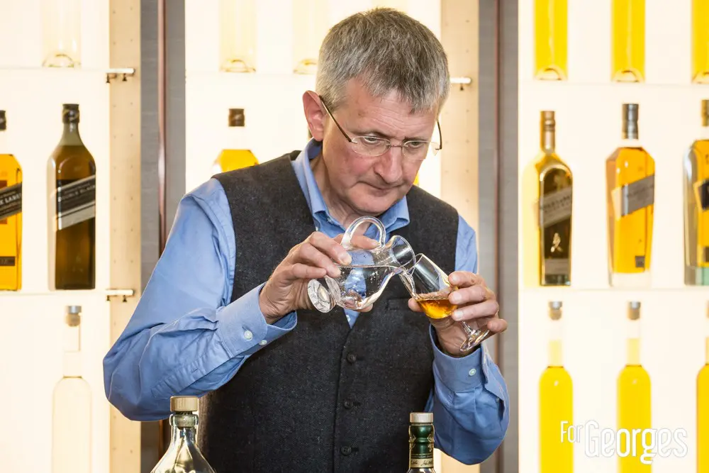 Jim Beveridge Johnny Walker au whisky shop paris Jim Beveridge Johnny Walker au whisky shop paris