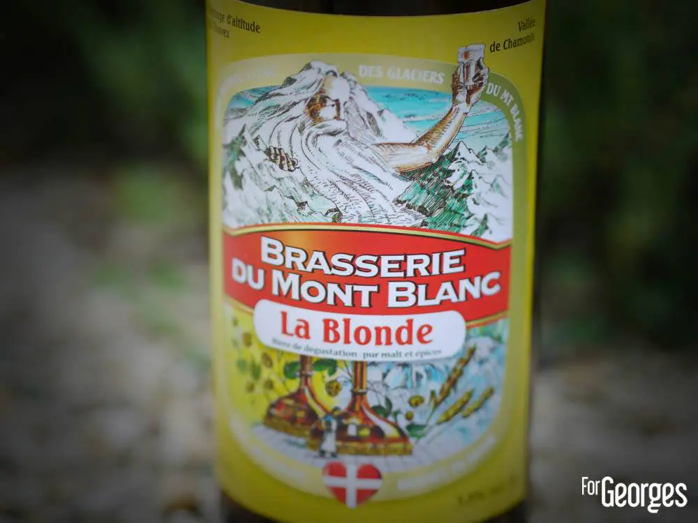 Brasserie Du Mont Blanc bière blonde