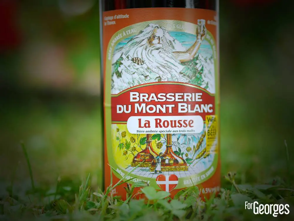 Brasserie Du Mont Blanc bière rousse