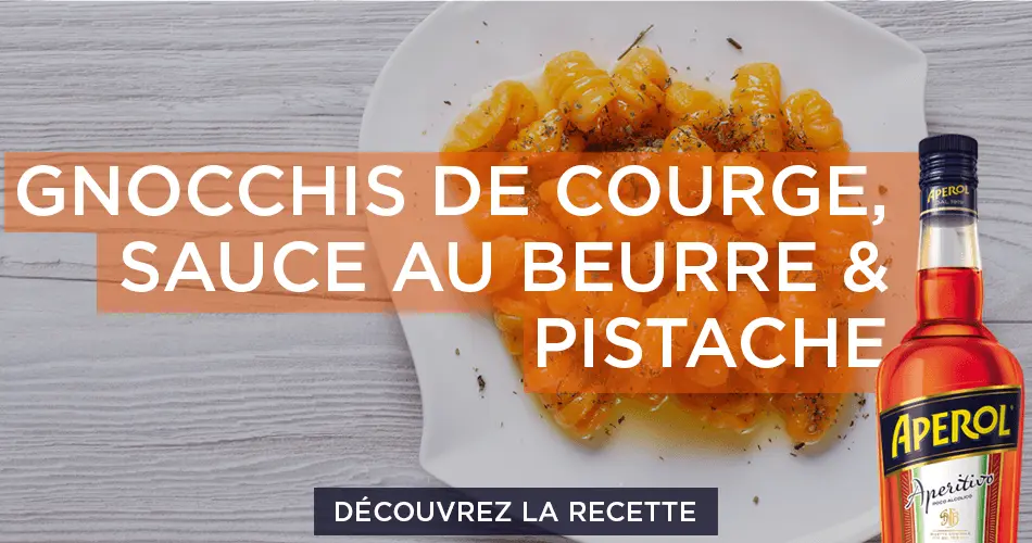 Recette aperol spritz repas