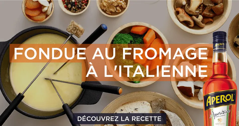Recette aperol spritz repas