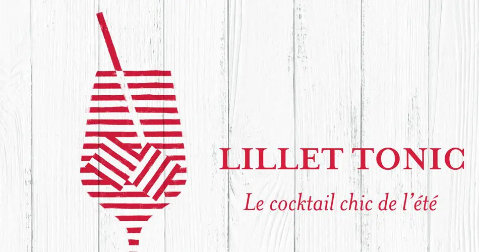 Lillet Tonic pour rafraichir son été Lillet Tonic cocktail