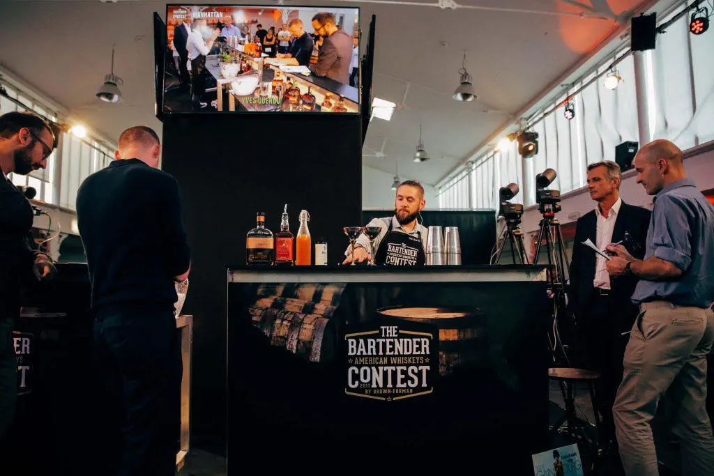the bartender american whiskey contest by Brown Forman