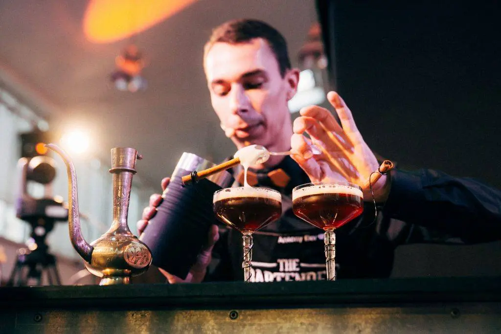 Antony Bertin barman Brown Forman bartender contest