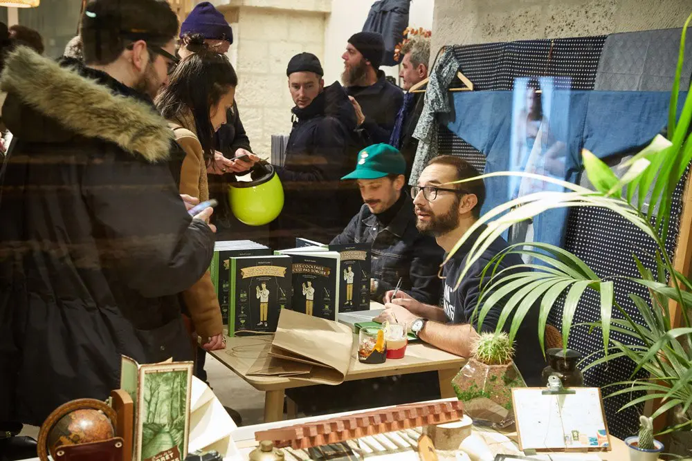 Mickael Guidot dédicace Les Cocktails c'est pas sorcier
