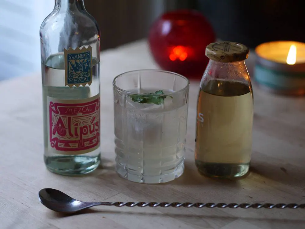 Cocktail au mezcal