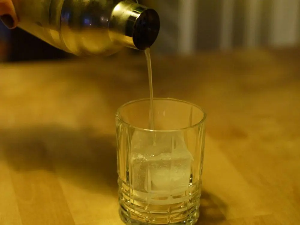 cocktail short drink à base de mezcal