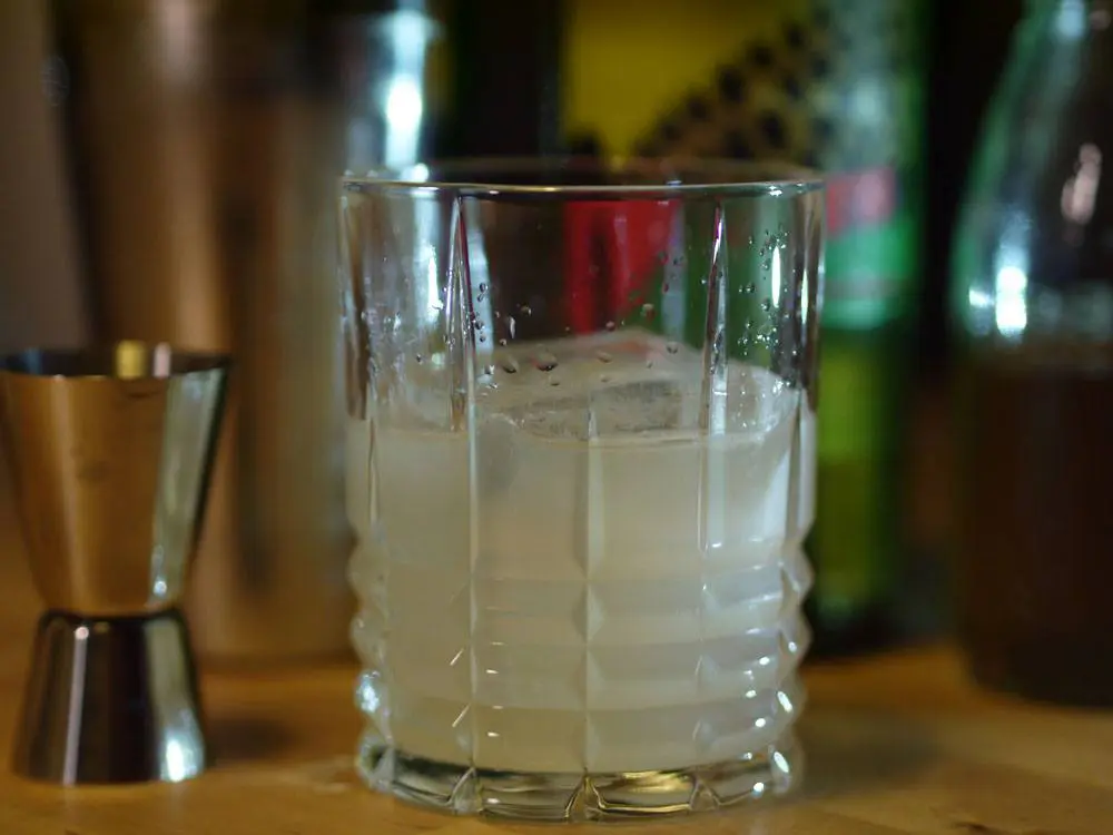 cocktail short drink à base de mezcal