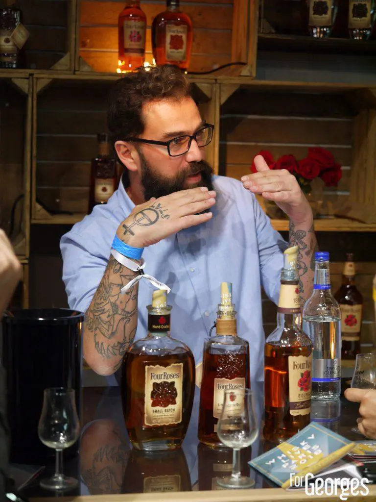 Jean Sebastien Melot - Four roses - whisky Live paris