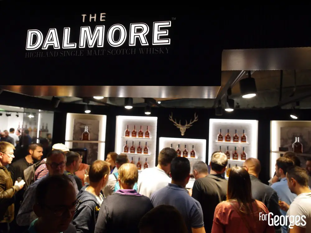 The Dalmore stand - Whisky live Paris