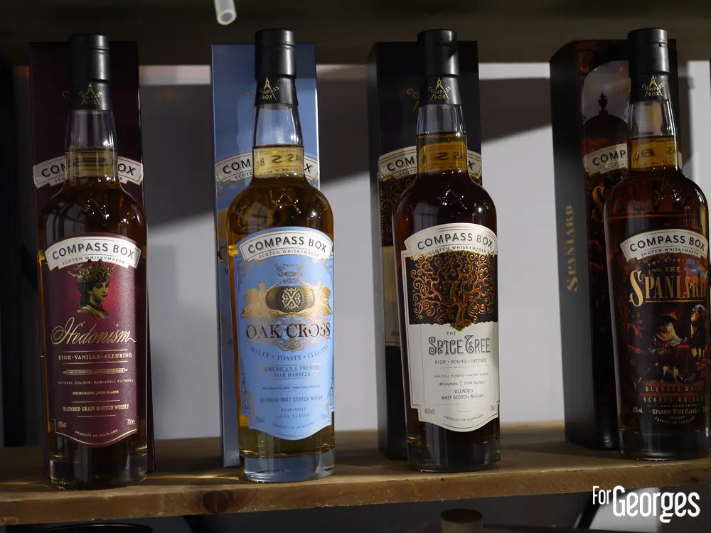 The compass box Stand - Whisky live Paris