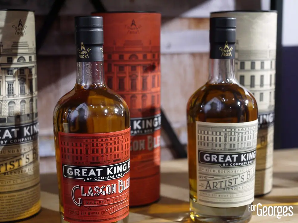 Great king bottles - Whisky live Paris