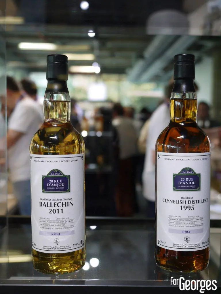 Nouveaux embouteillages maison du whisky - Whisky Live paris