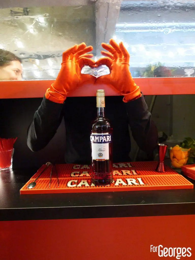Campari bar à cocktail street Paris
