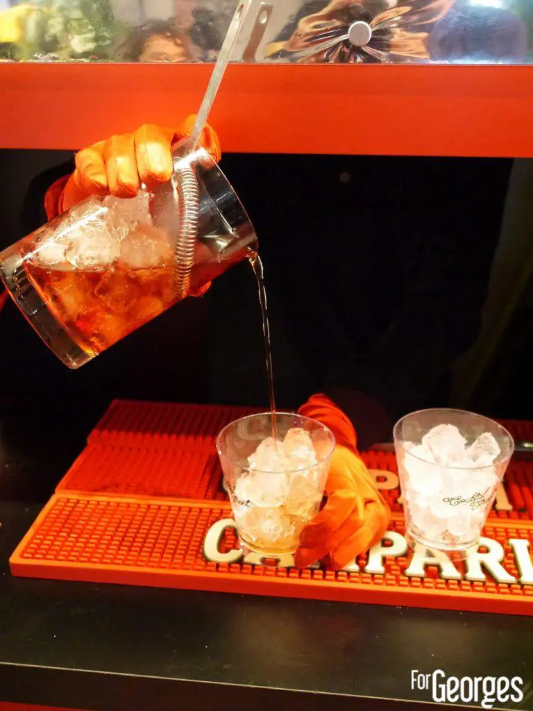 Campari bar à cocktail street Paris