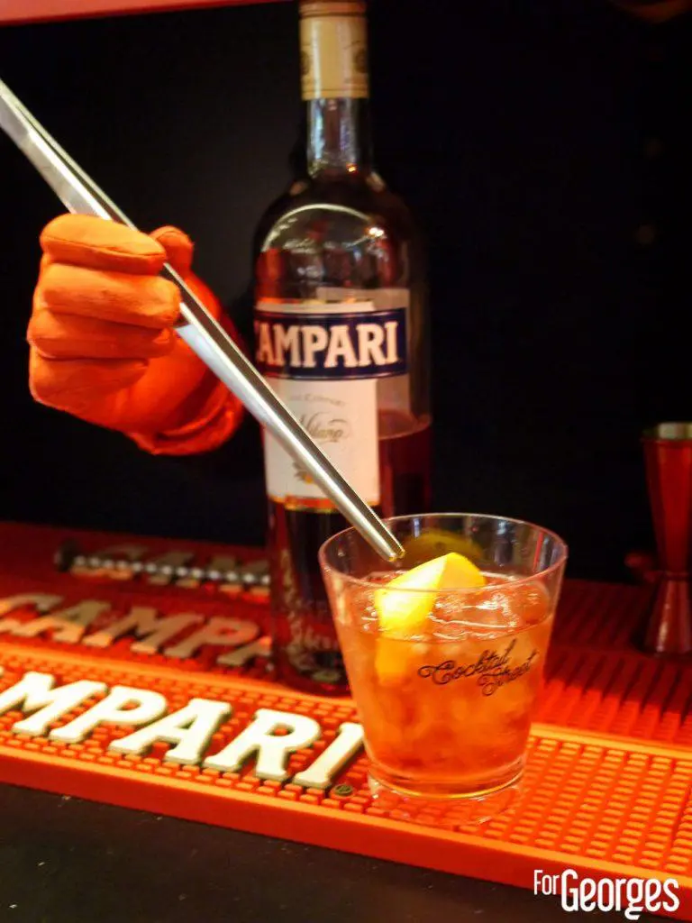 Campari bar à cocktail street Paris