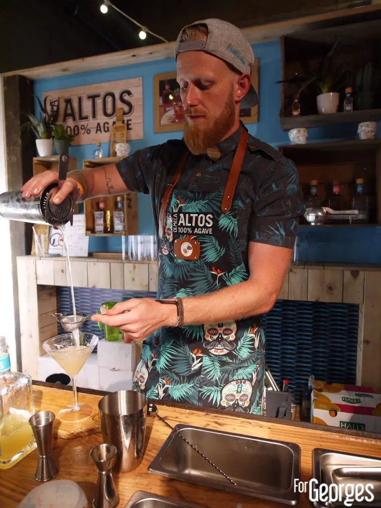Altos tequila cocktail - cocktail street Paris