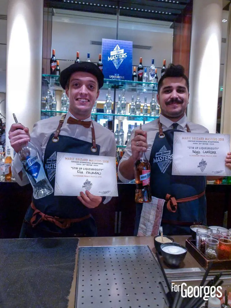 Elie Favreau et Regis Laarcher- Marie Brizard Masters 2018
