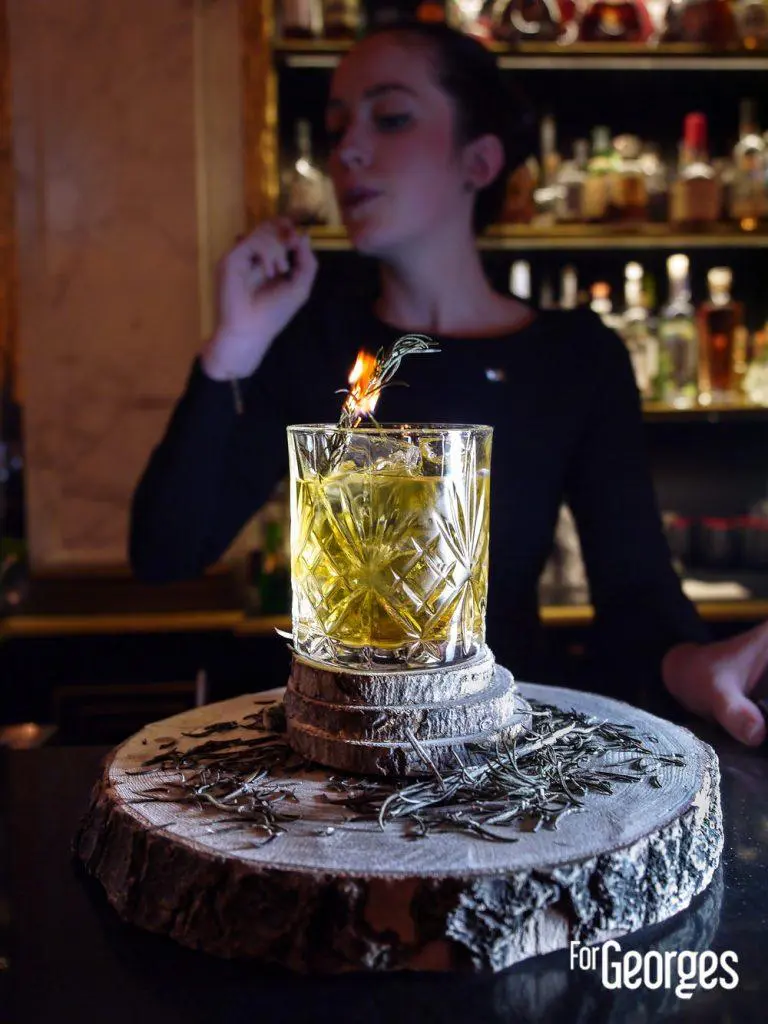Cocktail Honey king Bar La Réserve palace Paris