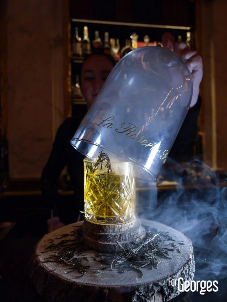 Cocktail Honey king Bar La Réserve palace Paris