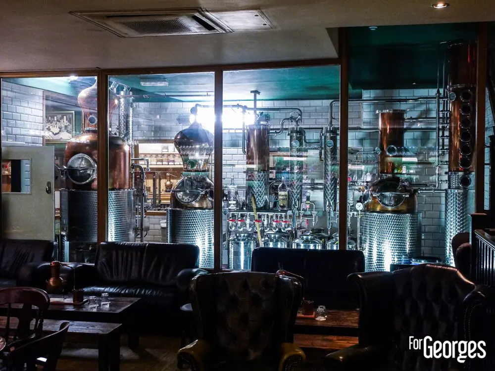 Alambics de City of London distillery