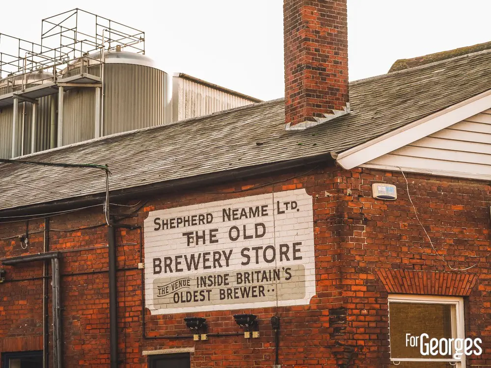 Sheepherd Neame plus vieille brasserie d'Angleterre