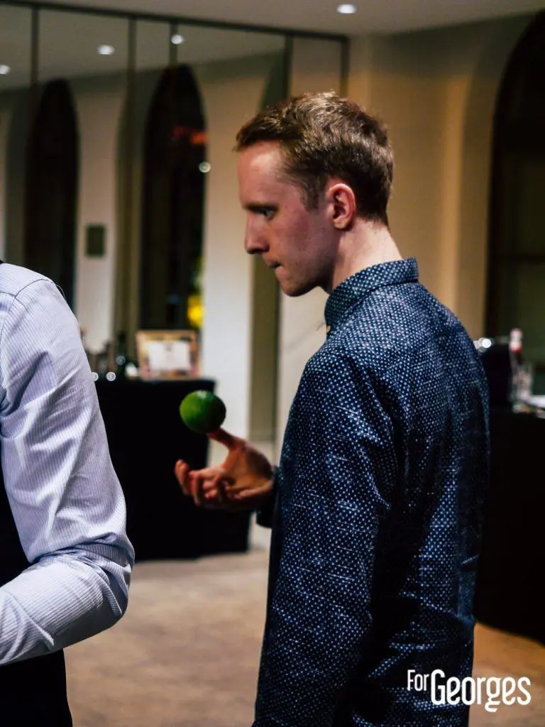Participant Monin cup 2018 cocktail préparation