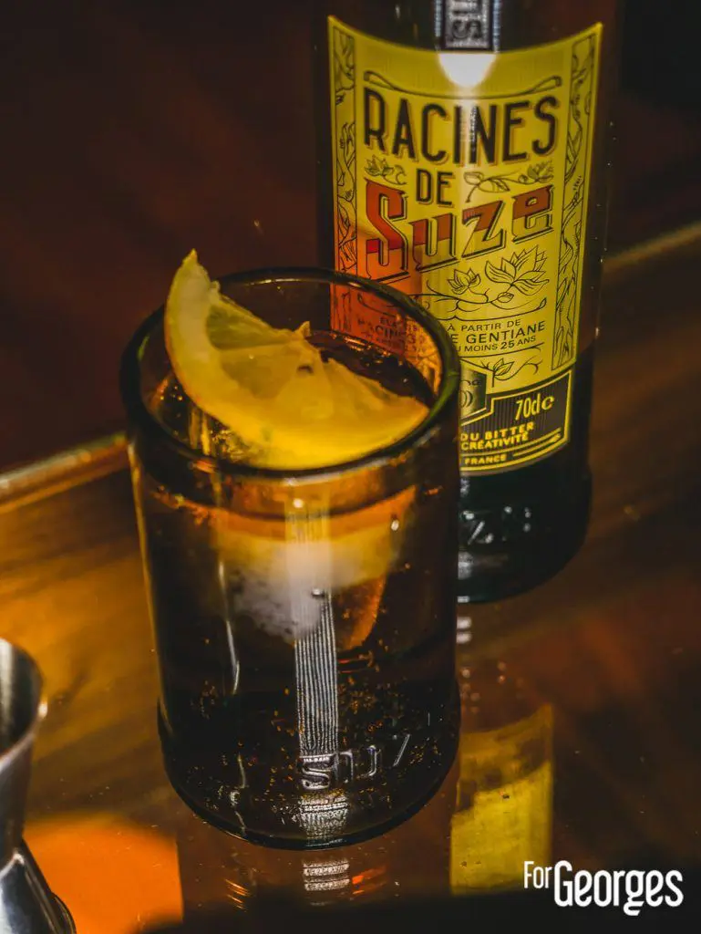 Racines de Suze cocktail