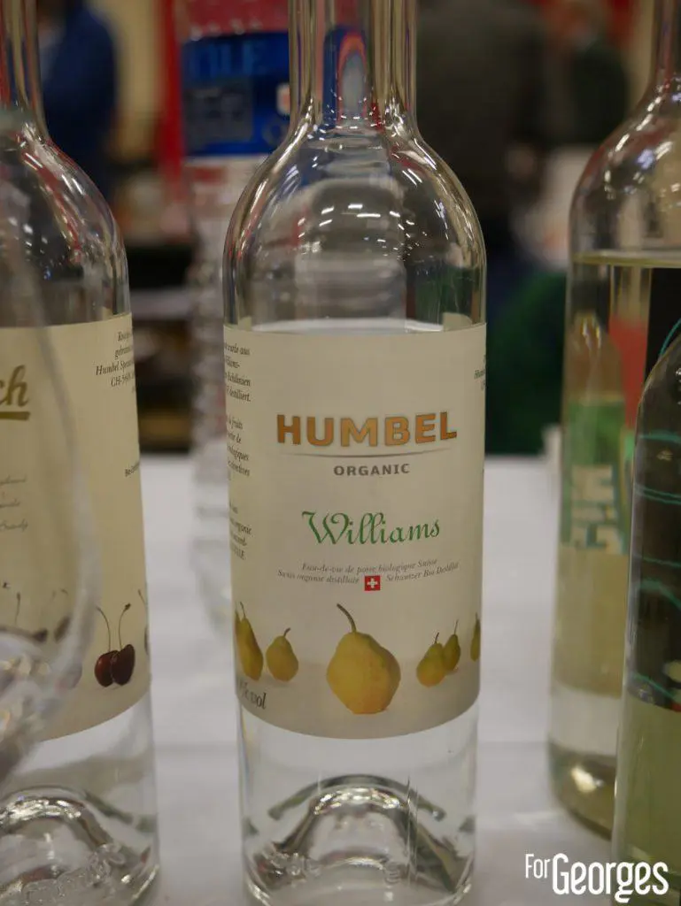 Eau de vie de Poire Williams bio