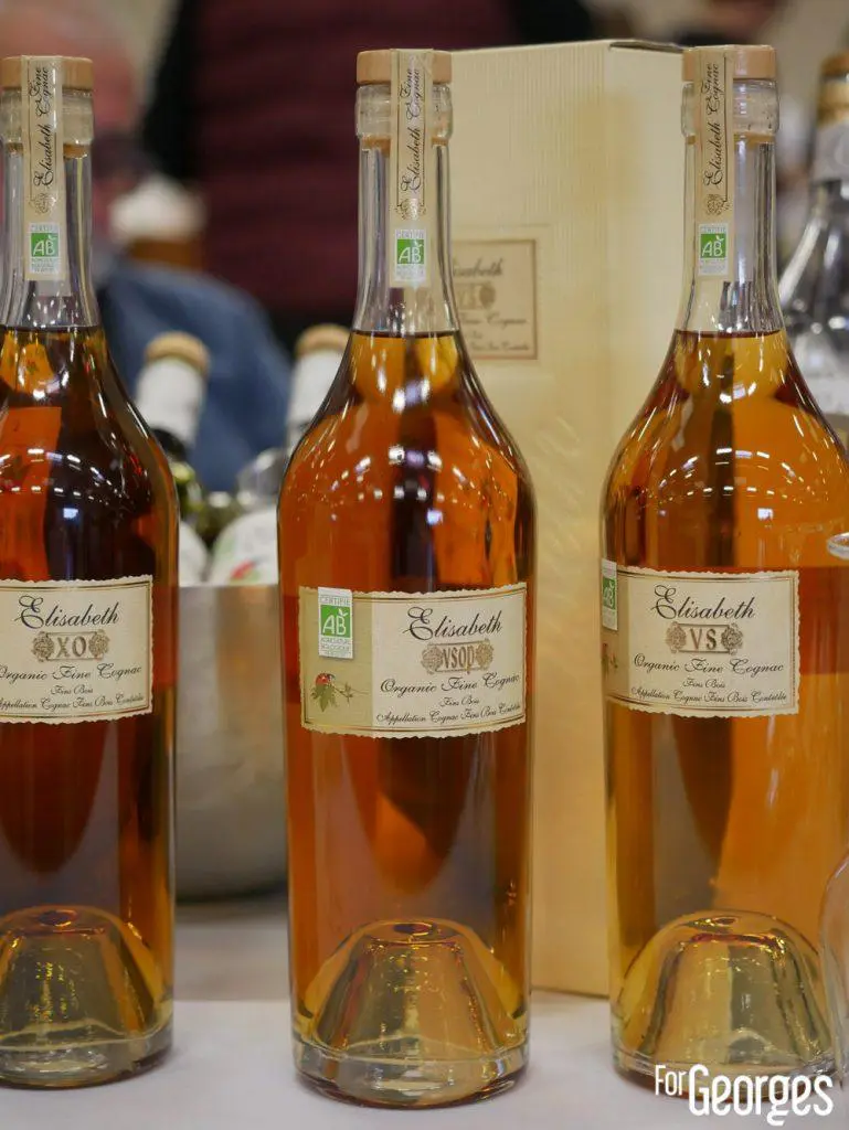 Cognac Elisabeth VSOP bio