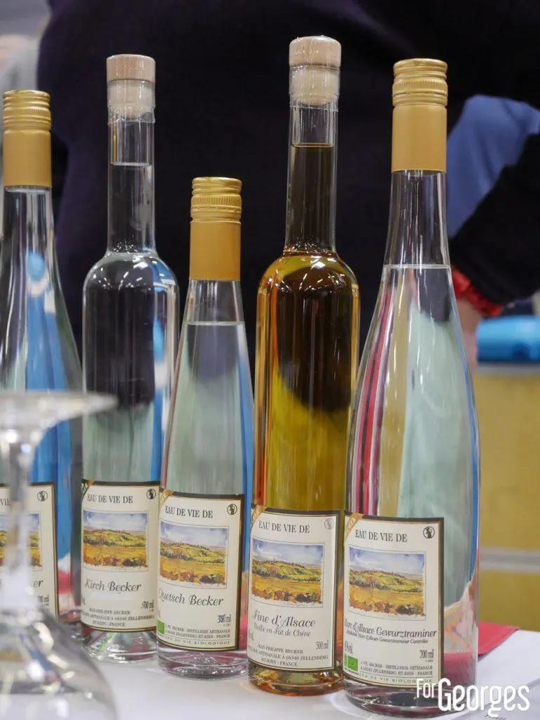 Eaux de vie d'alsace bio