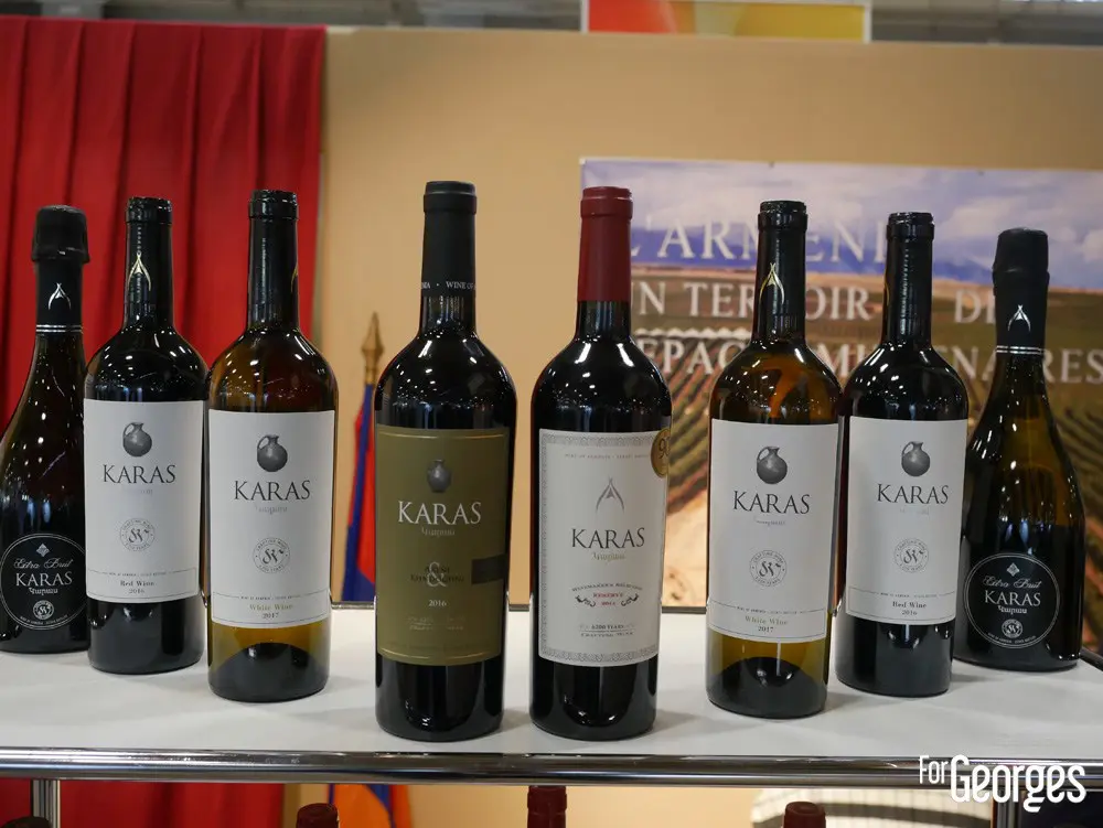 Vin blanc arménien Karas