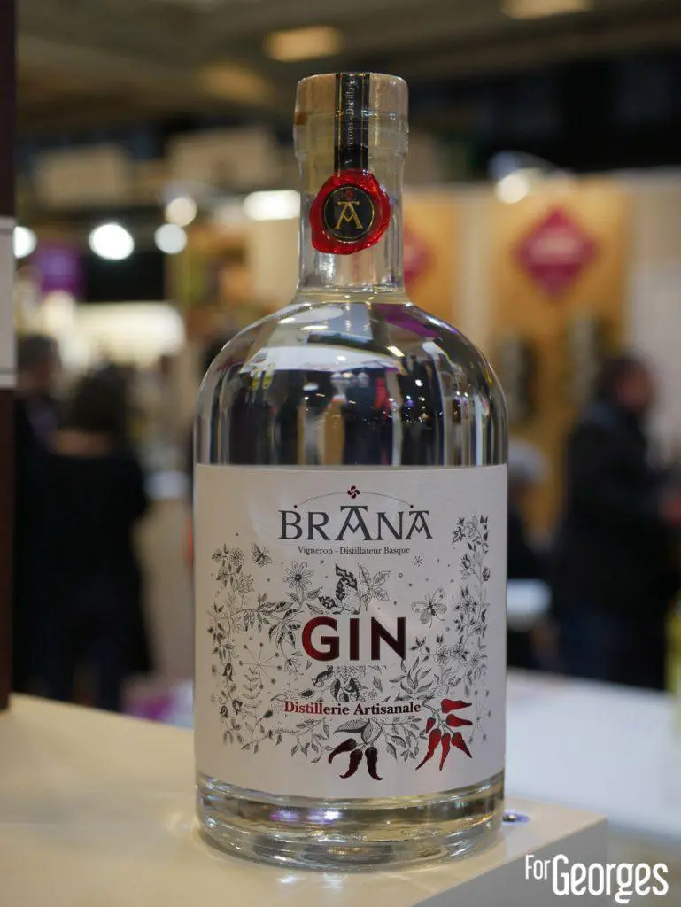 Gin Piment d'espelette Maison Brana