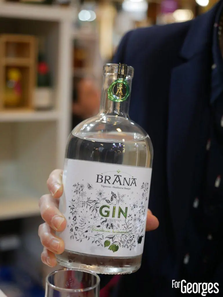 Gin citron vert Maison Brana