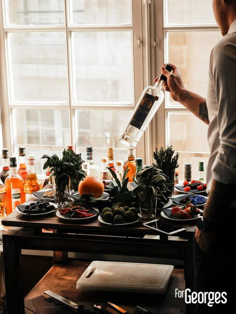 Vodka Nadé cocktail